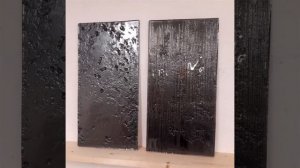 Черный в интерьере. Декорирование фактурным стеклом, ?