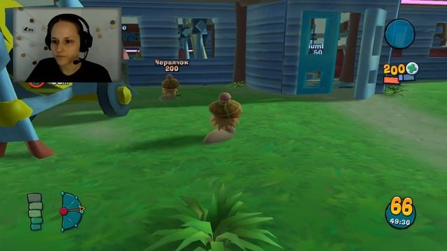 "Профессионально" играю в Червячков в 3D! ✦ Worms Mayhem ✦ прохождение #1 смотреть онлайн