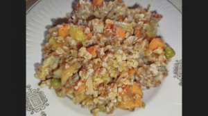 ПОСТНАЯ ГРЕЧКА С ОВОЩАМИ БЫСТРО И ВКУСНО