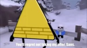 Песня "Билл шифр vs Санс"