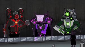 ТВ Мен Создал Бога ТИТАНА, Скибиди Туалет Анимация, Мультик