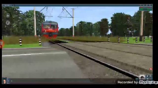 Электропоезд серии эд4м 0070 на переезде на моей карте смотреть онлайн