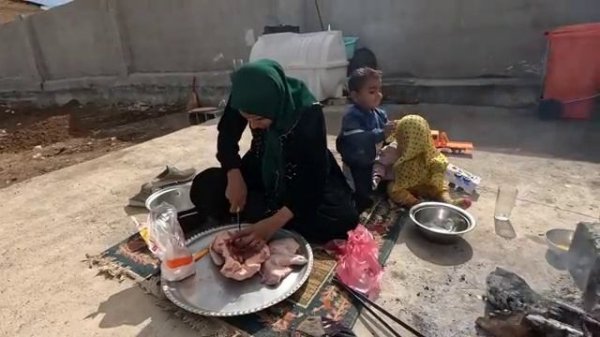 16.02.2025 Повседневная жизнь Тайбы и продолжение строительства на ферме 🏡