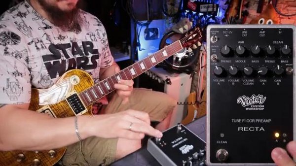 VICTOR CUSTOM RECTA V HARD SOUND GUITAR TUBE PREAMP