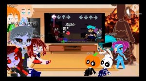бойфренд против гёрлфренд glitch fnf gacha club 🇷🇺
