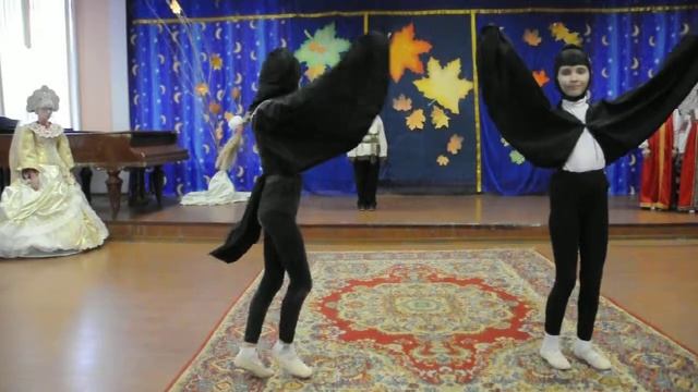 Скворушка-исполняют: Решетняк Миша, Грибкова Ксения, Голубева Варвара