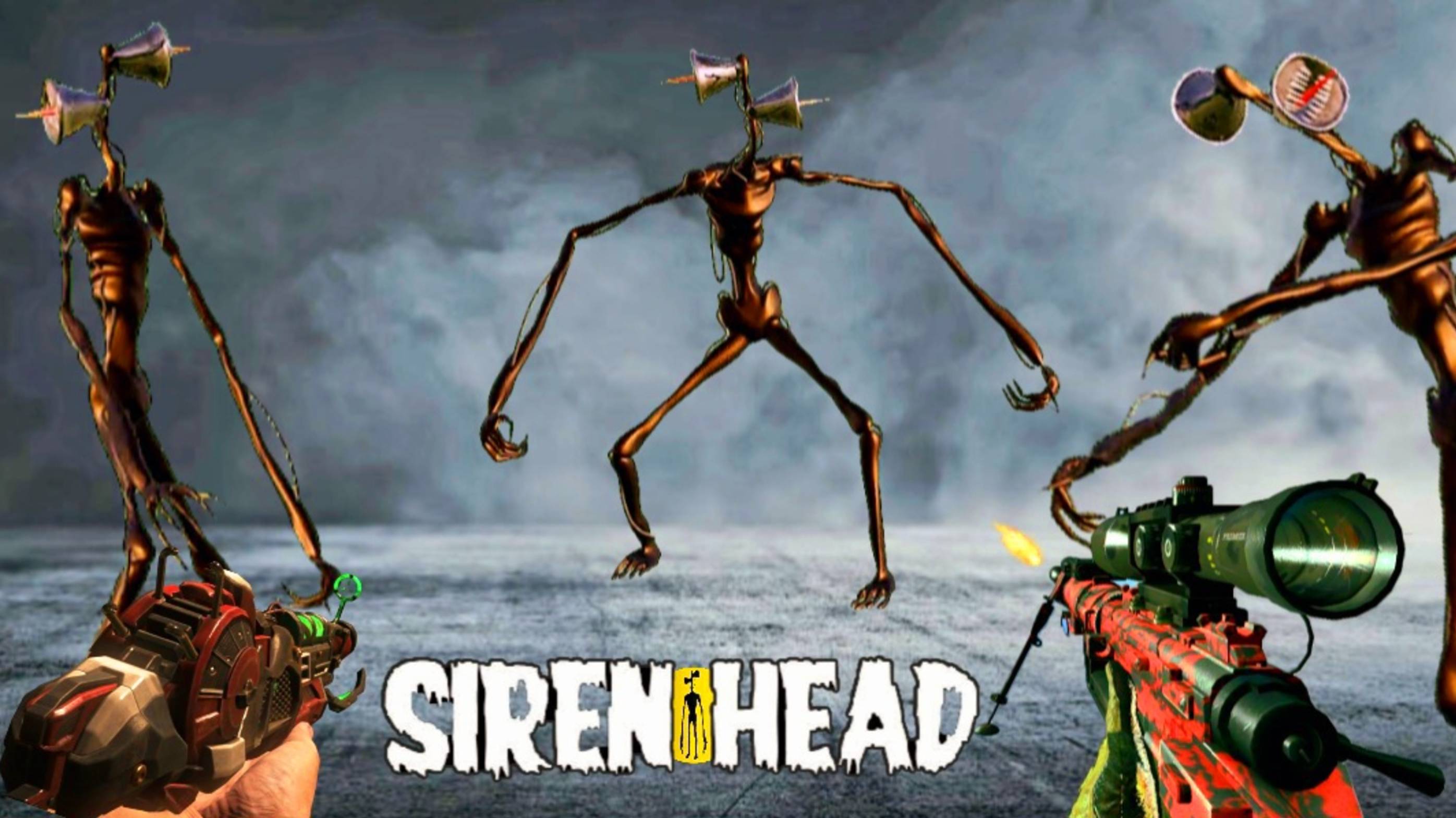 SIREN HEAD. Охота на Сиреноголового #32. смотреть онлайн