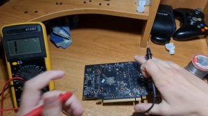 Ремонт MSI RX 570 armor 8gb. Все питания есть, не определяется, ?