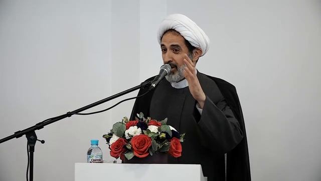 Moskva şəhərində Fatiməyi Zəhra (ə) Adına Hüseyniyyənin Açılışı. Əkbəri Ciddi Ağa. Moskva. 2019