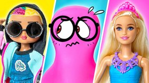 🎨Преображение обычной куклы ✂️ Стильный образ своими руками