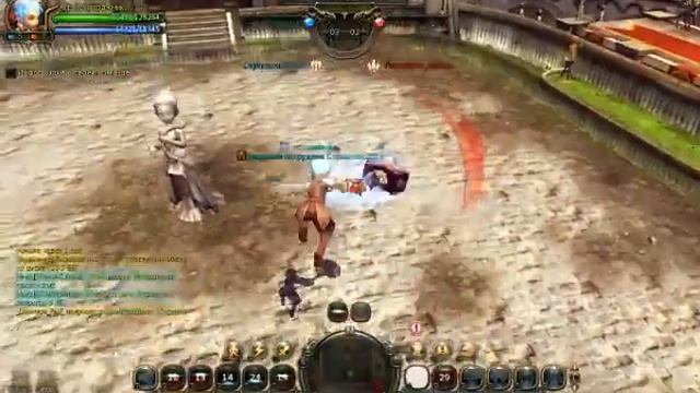 Dragon Nest PvP | Жесткое сражение | Берсерк VS Гладиатор смотреть онлайн