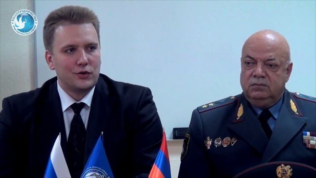 Открытие курсов русского языка для полицейских Армении смотреть онлайн