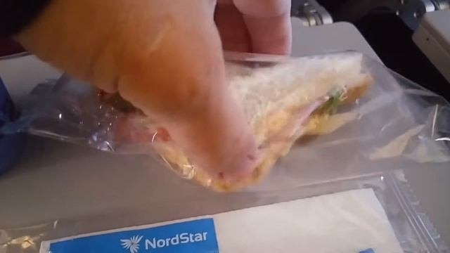 Питание на борту авиакомпании NordStar, рейс Анталья -Домодедово смотреть онлайн