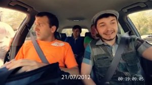 Таксист Русик за рулём (ПРИКОЛ!!)