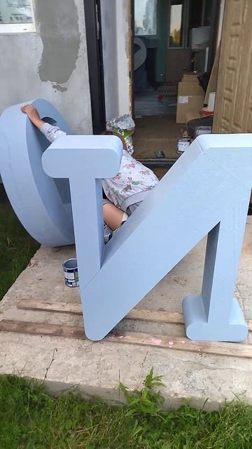 Хорошая ИДЕЯ фигурная резка больших объемных букв. смотреть онлайн