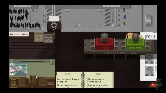 Человек в Красном. Славься, Арстотцка! [Papers, Please!] смотреть онлайн