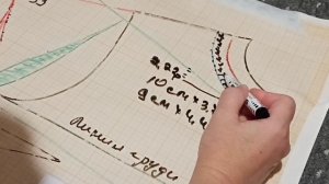 Расчёт петель и рядов для вязания по выкройке.