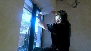 ОТКОСЫ из декоративной штукатуркой