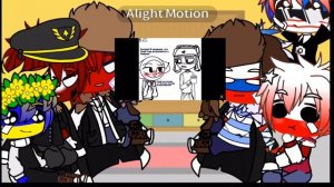 Реакция countryhumans на озвучки ШМиша//не суди строго Дядя ^_^