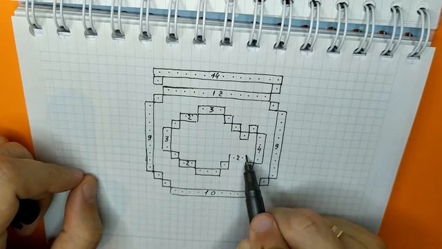 How to draw Kawaii Fish / Как нарисовать милую рыбку / Рисуем по клеточкам рыбку / Pixel art смотреть онлайн