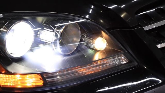 Установка BiLED модулей GNX Professional | Mercedes ML 63 смотреть онлайн