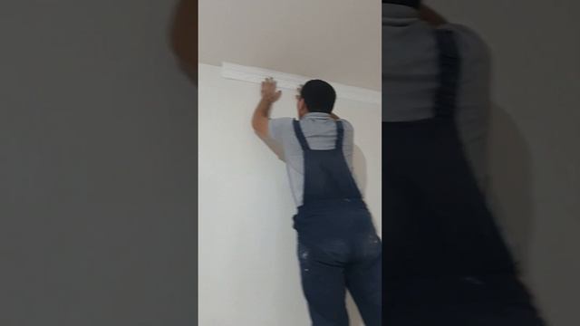 клеем галтел,потолочный плинтус қазақша