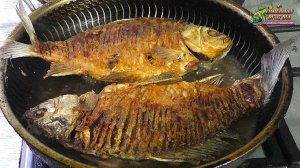 Рыбак покажет, как вкусно поджарить карасей правильно, Караси с черемшой дальневосточный рецепт