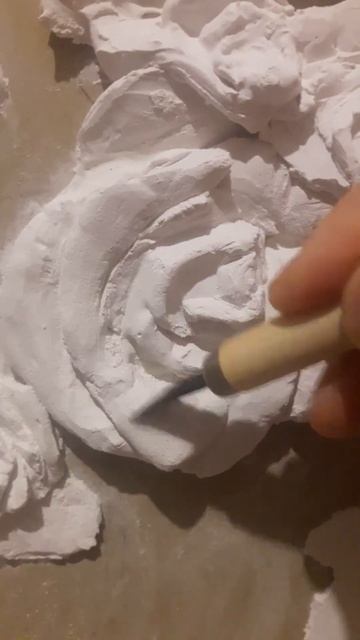 #painting#art #барельеф #гипс #процессработы#flowers смотреть онлайн