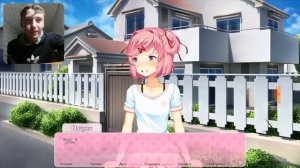 Признался в любви Сайори. Doki Doki Literature Club.