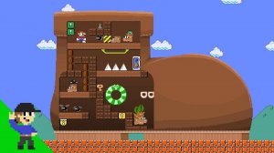 Повышение уровня: Mario и гигантский лабиринт в ботинке!