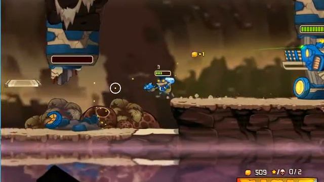 Обзорик на игру... Awesomenauts#3