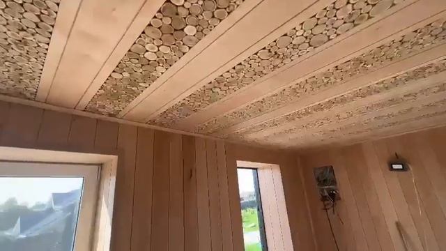 Вагонка ольха и панно из можжевельника смотреть онлайн