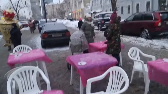 Масленица в Москве на Школьной 18 февраля 2018 г. смотреть онлайн