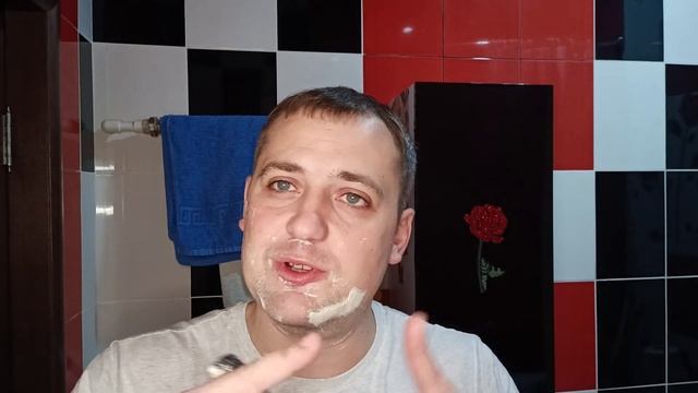 Бритье с самым дорогим мылом. Sebum blue shaving soap. Merkur 20 c. Помазок 404 смотреть онлайн