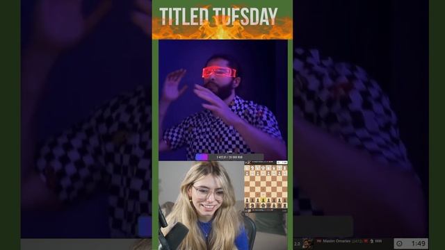 ТАНЕЦ БОБРА! НАСТРОИМСЯ НА БИТВУ! // FM МАКСИМ ОМАРИЕВ vs WFM ANNA CRAMLING #chess смотреть онлайн