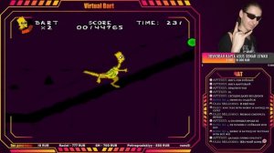 Virtual Bart (Sega MegaDrive)! По просьбам трудящихся. АРТПОЛ не болей)