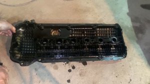 Замена прокладки клапанной крышки BMW X5 e53 3.0i m54