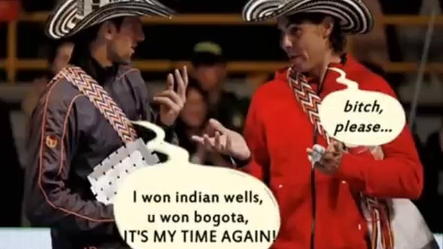 Приколы от 1 ракетки мира  Джокович исполняет