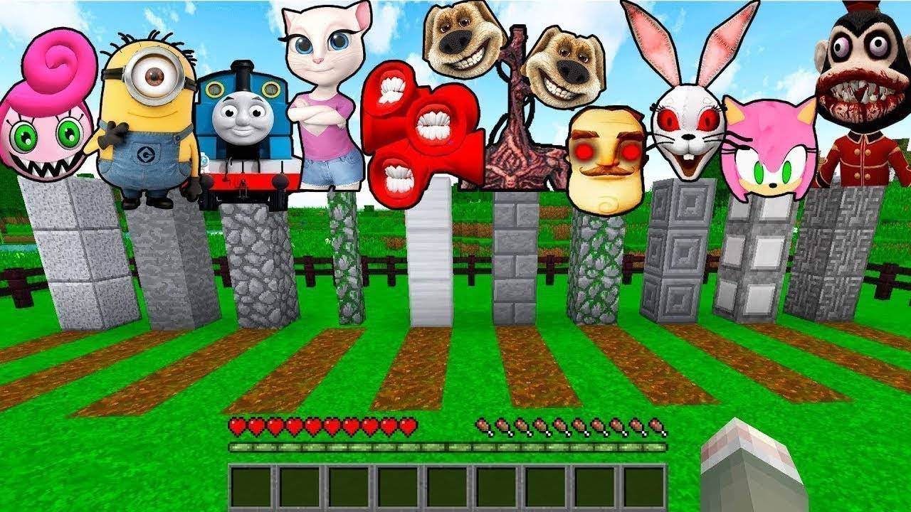 ВЫБЕРИ ПРАВИЛЬНУЮ МОГИЛУ СИРЕНОГОЛОВЫЙ ТОМАС ГОВОРЯЩАЯ АНЖЕЛЛА ПОВАР ОБЕЗЬЯНА В МАЙНКРАФТ SCP FNAF 9 смотреть онлайн