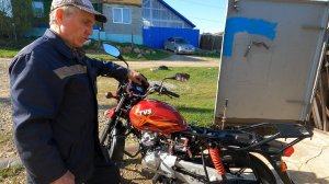 Индийский мотоцикл TVS HLX 150X. Обзор Андрея Виноградова (г. Златоуст). Часть 2. Сборка.