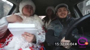 Приколы!Таксист Русик.Новогодние подарки