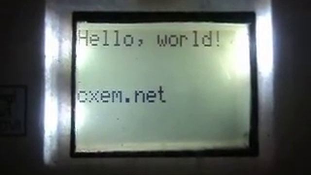 Урок 18. Работа с дисплеем от Nokia 3310 смотреть онлайн