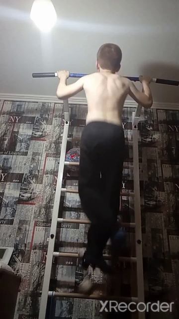 #варкаут #подтягивания широкий хват+ 4кг смотреть онлайн