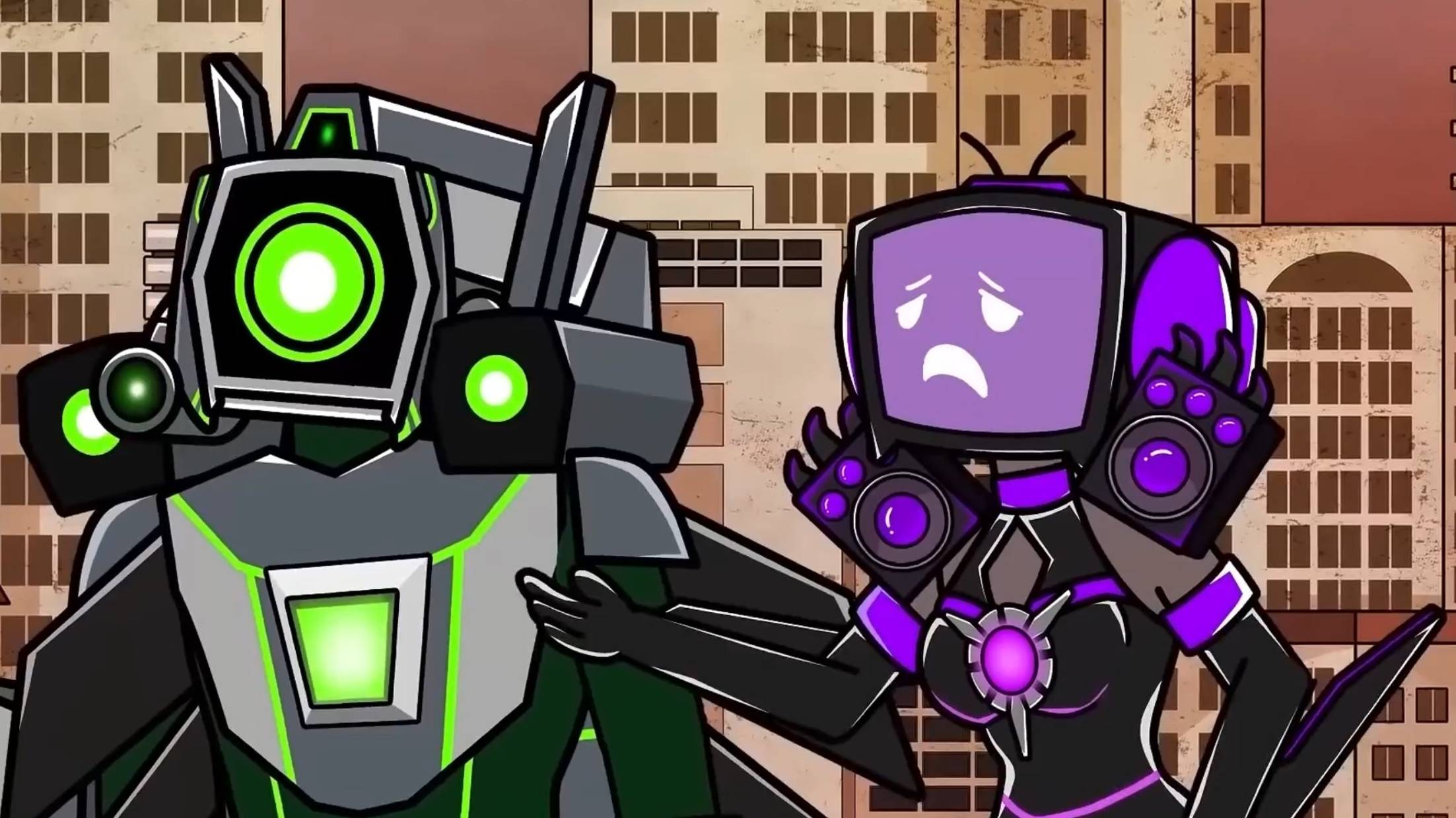 Скибиди Ученый превратил ТВ Мена в Монстра смотреть онлайн