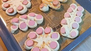 Простые рецепты: оригинальная форма из теста с сюрпризом внутри! Сосиска в тесте—Ароматная косичка!