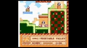 Vegetable Valley(со смешными моментами) | Kirby's Adventure
