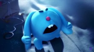 Крош кричит соник бластер