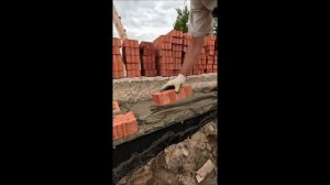 Секреты каменщика - Техника быстрой кирпичной кладки способом «В пристык». Стена в полтора кирпича.