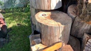 Доработка гидравлического дровокола Huter HLS-5500H. Колка д