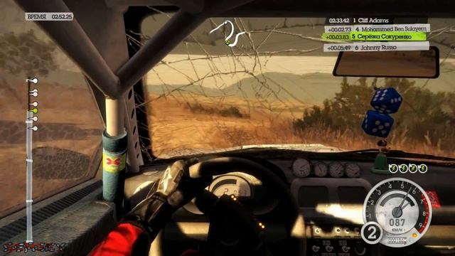 Прохождение Colin McRae: DiRT 2 на Logitech G25 #4